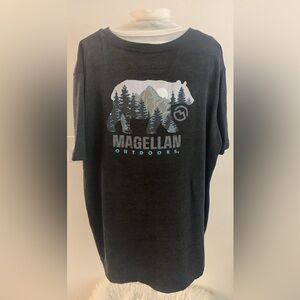 Magellan Men’s XL Gray Short Sleeve Outdoor Graphic T-Shirt